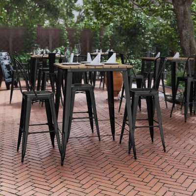 Комплект барный: стол, 2 стула UrbanBar - купить в Кунбатаре