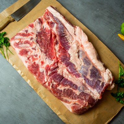 Свинина ребрышки мясные 900 г - купить в Кунбатаре