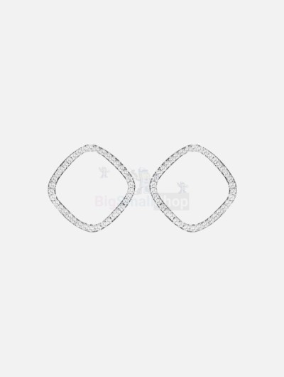 Серьги Белая Нежность жемчужные - купить в Кунбатаре